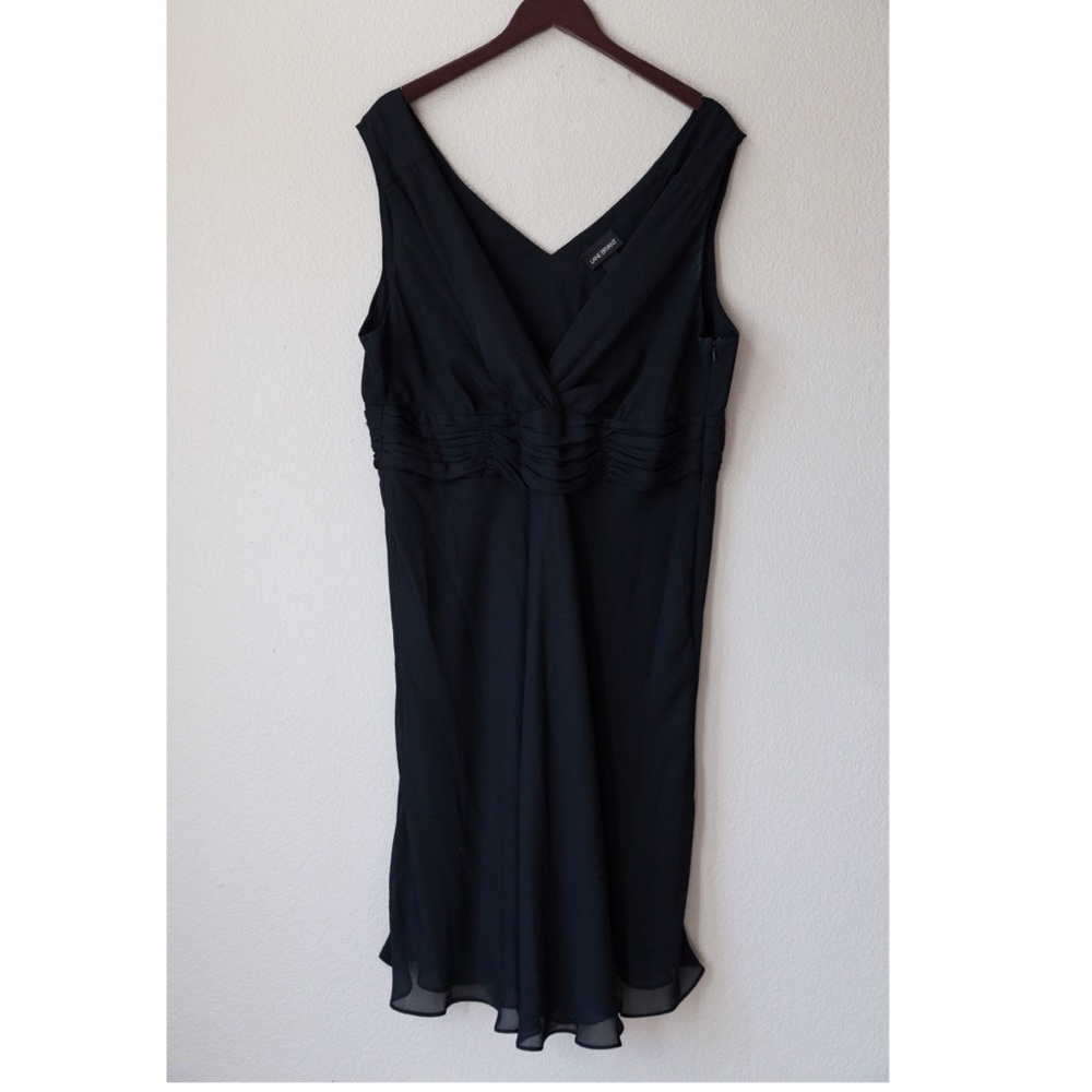 Lane Bryant plus size black cocktail dress fancy